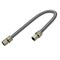 Flextron Gas Line Hose 1/2'' O.D. x 60'' Length with 3/8" FIP Fittings, Stainless Steel Flexible Connector FTGC-SS38-60H - alternate 1